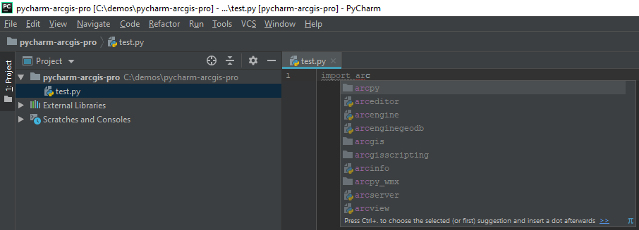 Importing ArcGIS Python modules