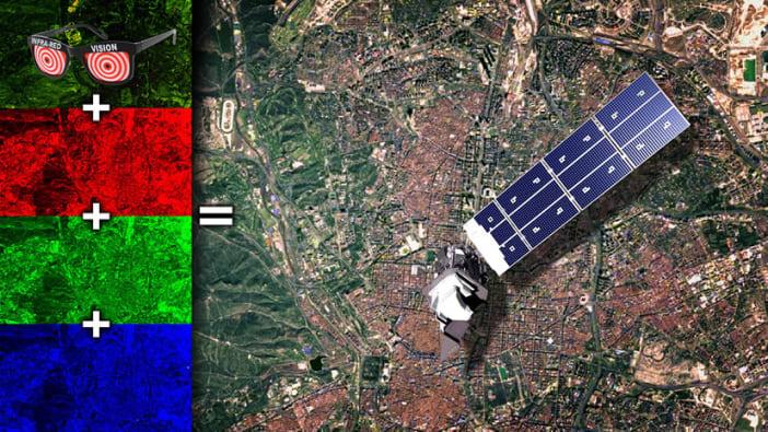 Landsat 9 Color-Combo and Pansharpening with Blend Modes