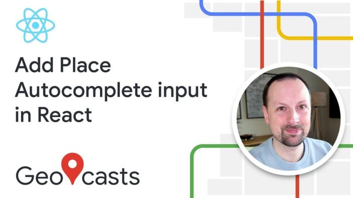 How to Add Place Autocomplete Input to a Map in React