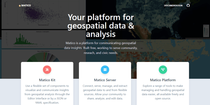 Matico: A Platform for Communicating Geospatial Data Insights