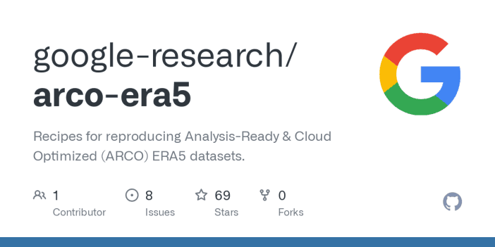 ARCO ERA5: Recipes for Reproducing Analysis-Ready & Cloud Optimized (ARCO) ERA5 Datasets